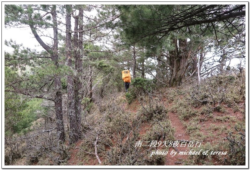 南二段9天8夜百岳行 Day6南大水窟山及大水窟山屋篇