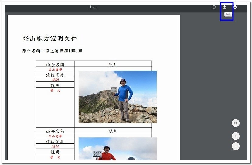 南二段9天8夜百岳行前雜記543及裝備交通篇