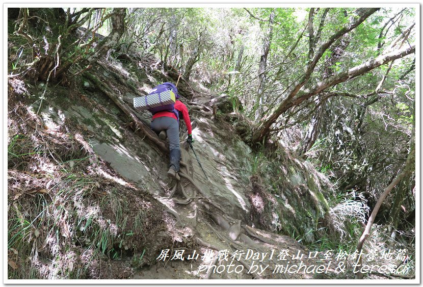 屏風山3天2夜挑戰行Day1新登山口至松針營地篇