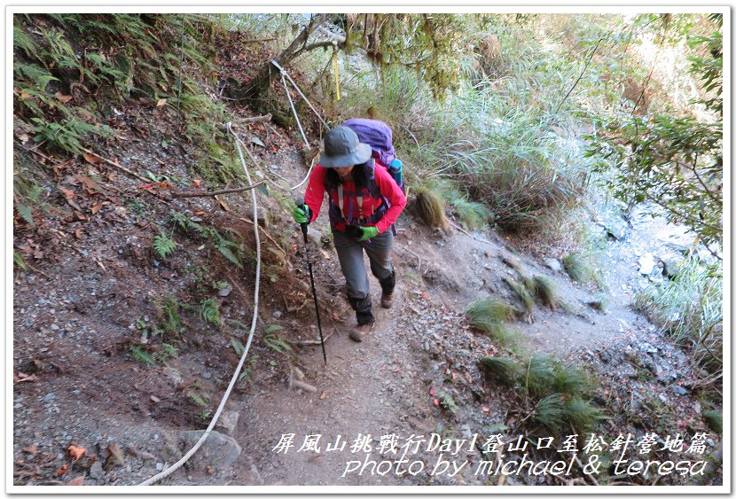 屏風山3天2夜挑戰行Day1新登山口至松針營地篇