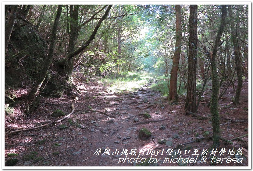 屏風山3天2夜挑戰行Day1新登山口至松針營地篇