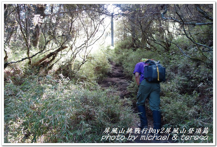 屏風山3天2夜挑戰行Day2我們的第61座百岳NO65屏風山