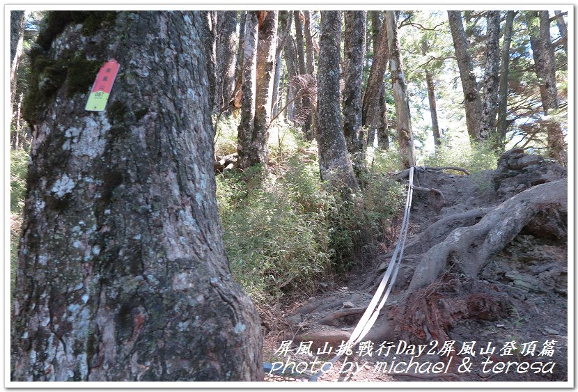 屏風山3天2夜挑戰行Day2我們的第61座百岳NO65屏風山