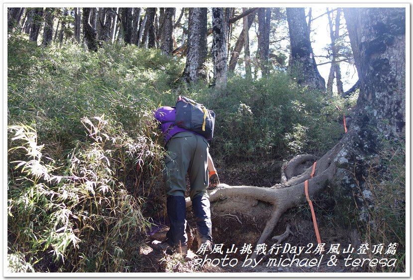 屏風山3天2夜挑戰行Day2我們的第61座百岳NO65屏風山