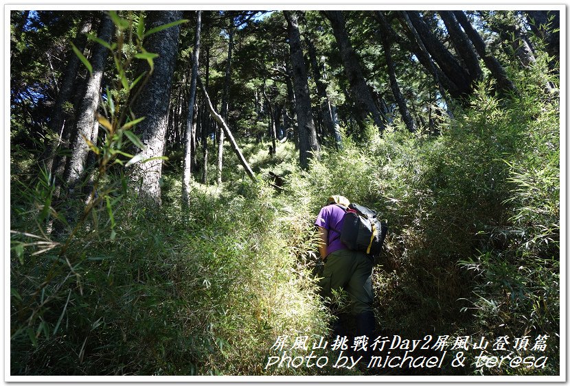 屏風山3天2夜挑戰行Day2我們的第61座百岳NO65屏風山