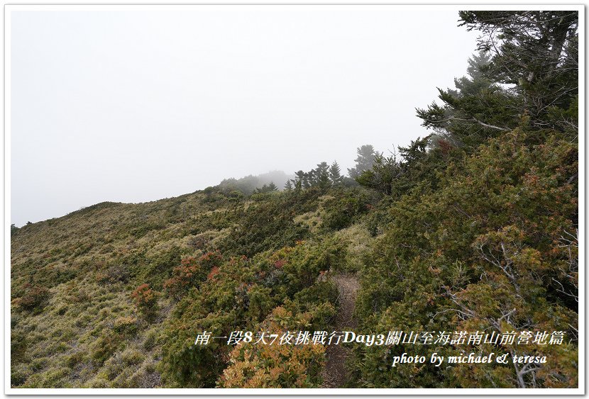 南一段8天7夜挑戰行Day3(下)關山至海諾南山前營地篇