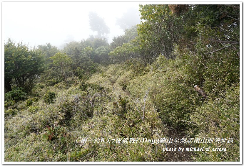 南一段8天7夜挑戰行Day3(下)關山至海諾南山前營地篇