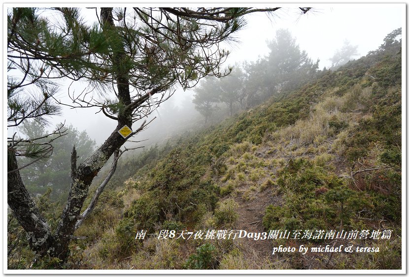 南一段8天7夜挑戰行Day3(下)關山至海諾南山前營地篇