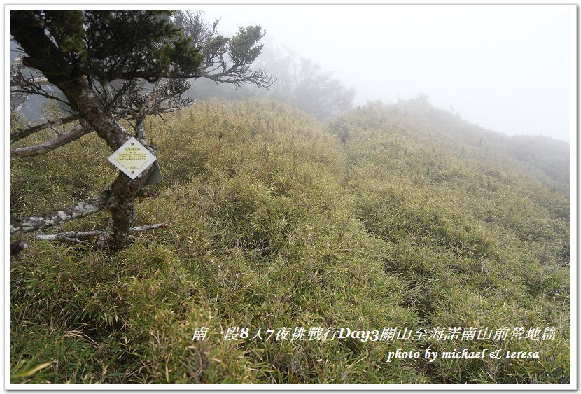 南一段8天7夜挑戰行Day3(下)關山至海諾南山前營地篇