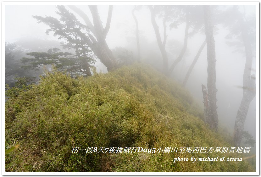 南一段8天7夜挑戰行Day5(下)小關山至馬西巴秀草原營地篇