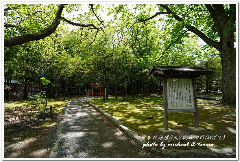 日本北海道8天7夜自由行Day7(下)琴似神社、北海道神宮、
