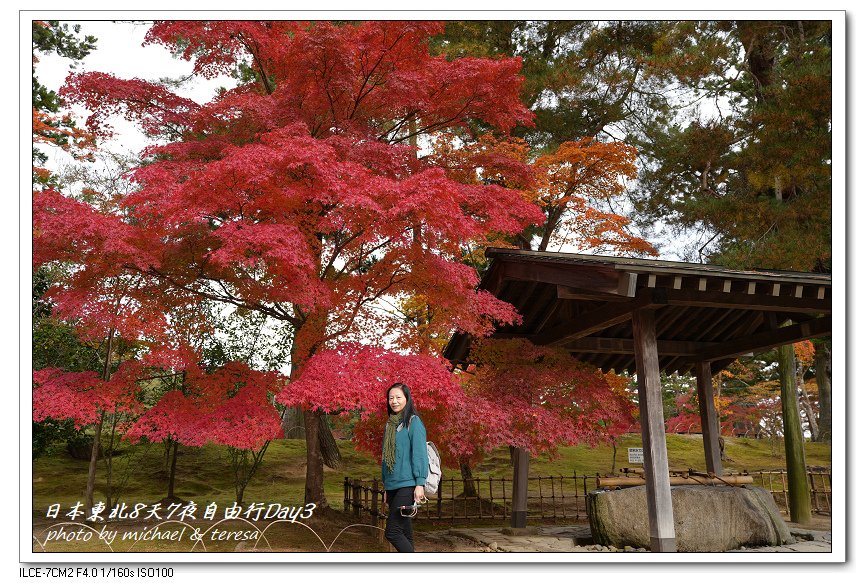 日本東北8天7夜賞楓自由行Day3(中)毛越寺篇