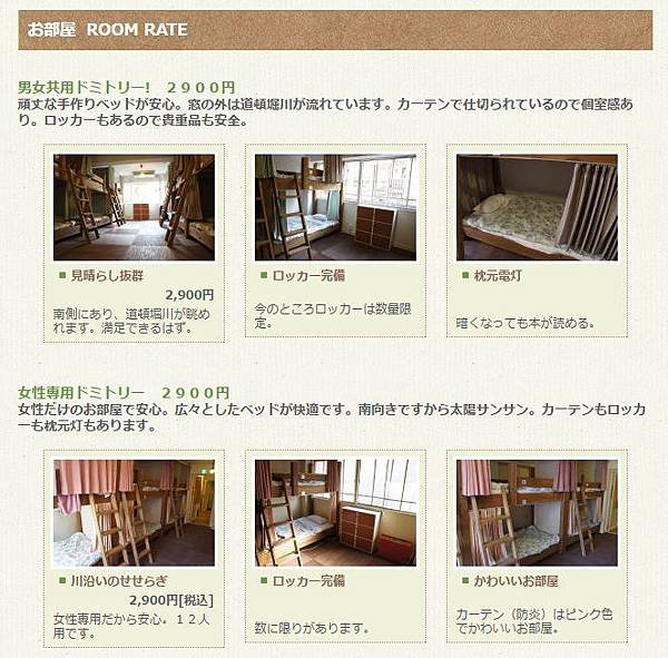 大阪難波超便宜青年旅社Hostel Q --背包客的首選