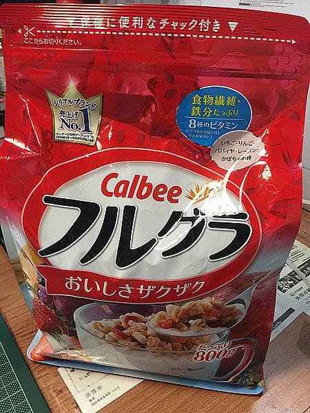 日本Calbee麥片