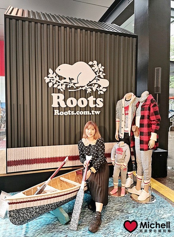 Roots Cabin pop-up store