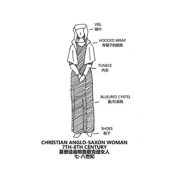 0109 Christian Anglo-Saxon Woman