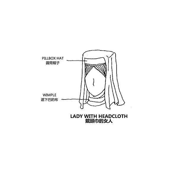 0119 Lady with Headcloth