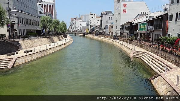 福岡有河川貫穿