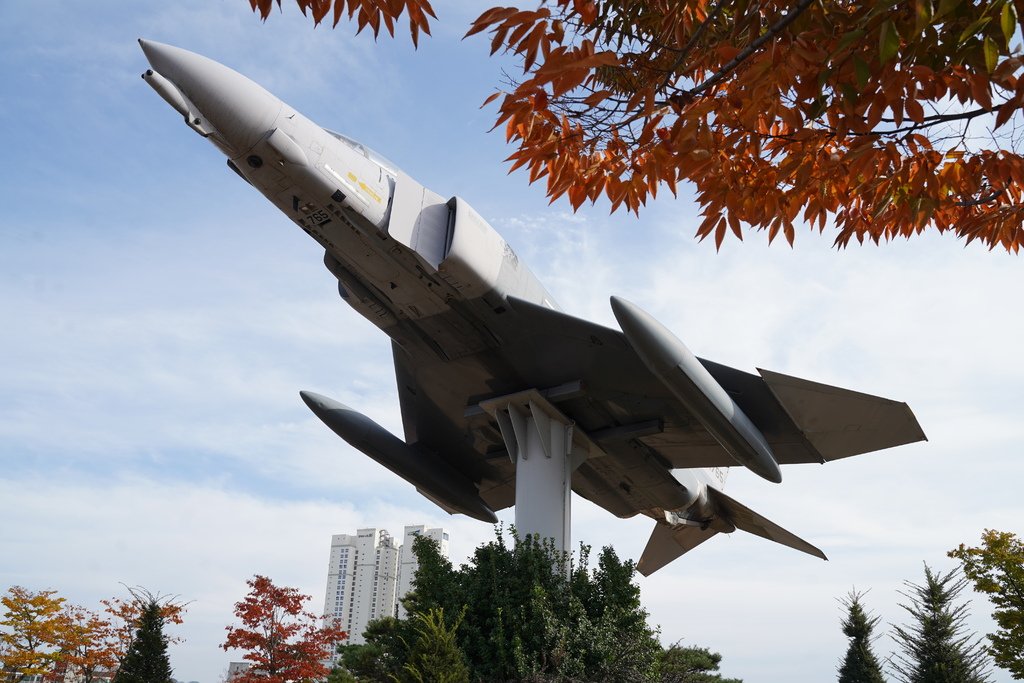 已經充滿秋意的慶尚北道聞慶「茅田公園」