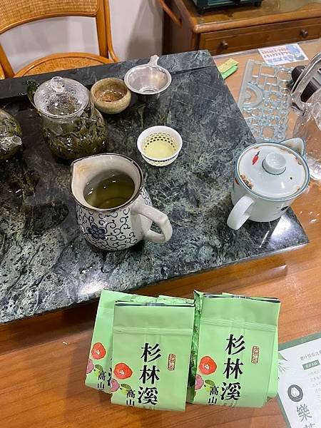 華美茗茶手摘杉林溪春季烏龍青茶實際沖泡比較