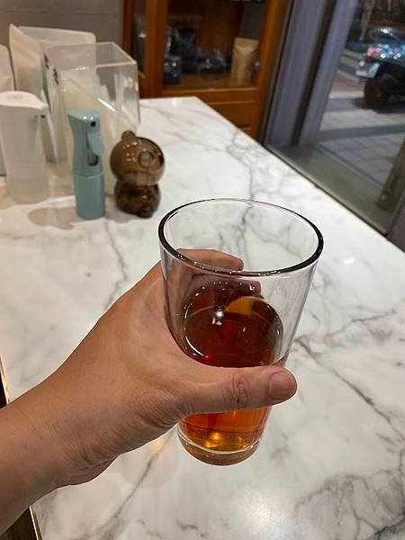 華美茗茶手搖飲四季青茶加熱後口感