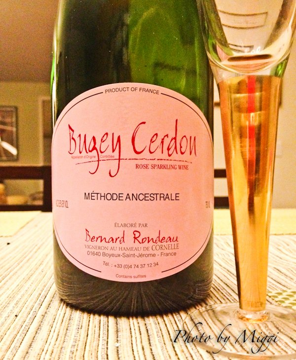 Bugey Cerdon with name