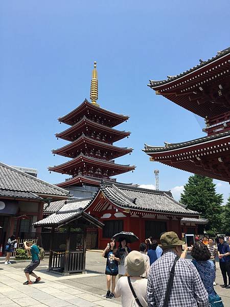 ▌東京 Day1 ▌東京歷史最悠久的雷門淺草寺、東京平價連鎖