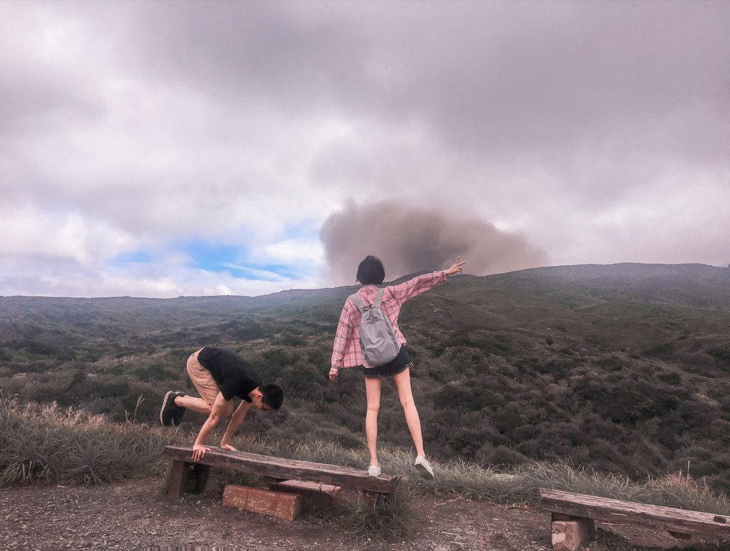 ▌熊本 Day2 ▌阿蘇火山、草千里，目睹冒煙中的活火山