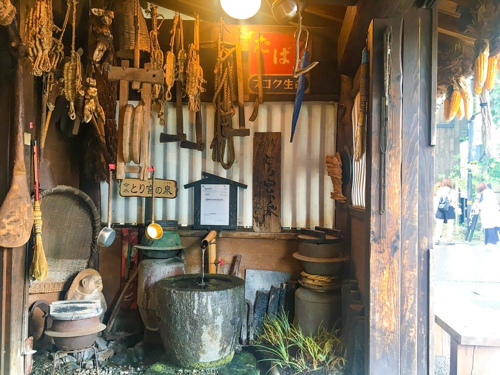 ▌熊本 Day2 ▌阿蘇門前町商店街水基巡りの道、阿蘇とり宮