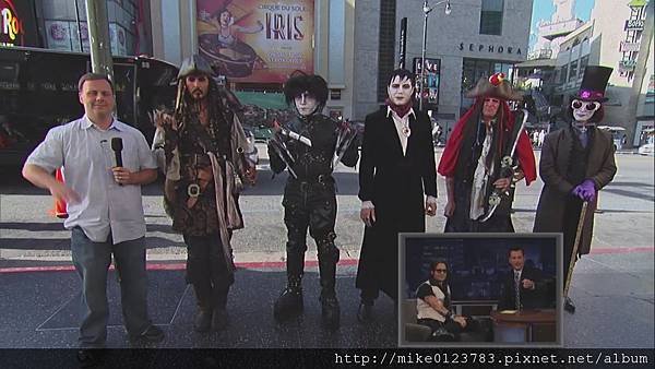 Johnny Depp on Jimmy Kimmel Live PART 4[10-31-56]