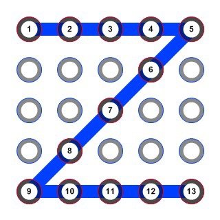 MazeLockPattern25