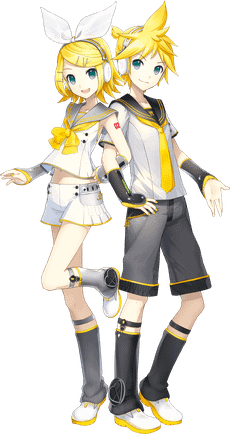 Kagamine_Rin_and_Len_V4X