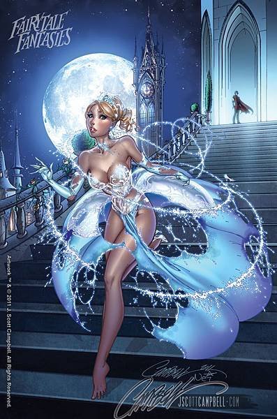 __cinderella___from_fairy_tale_fantasies_2012_by_j_scott_campbell-d4iyj9p