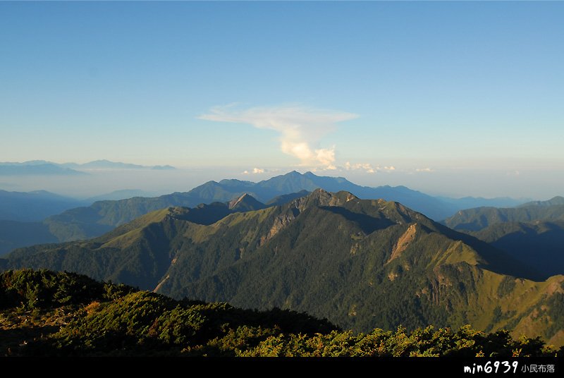 眺望玉山