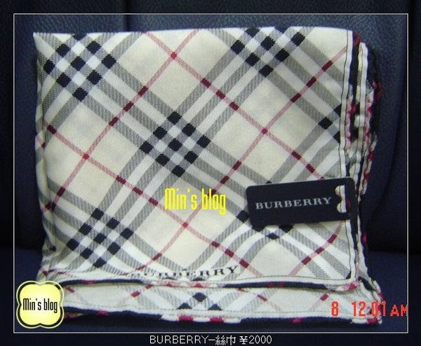 DSC08124 BURBERRY--絲巾 ￥2000.JPG