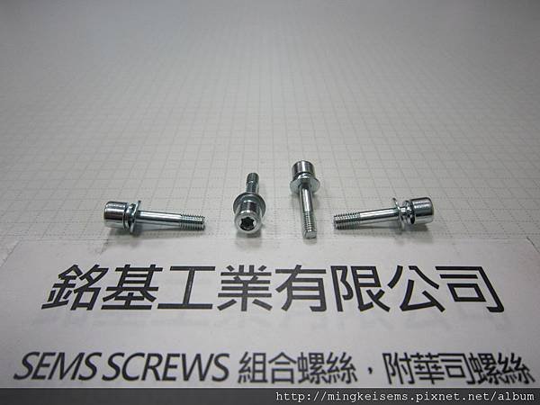 SEMS SCREWS 附華司螺絲 內梅花螺絲套附波型華司和平華司組合 M3X16 TORX SCREWS WITH WAVE WASHERS(DIN 6905)+FLAT WASHERS ASSEMBLIES