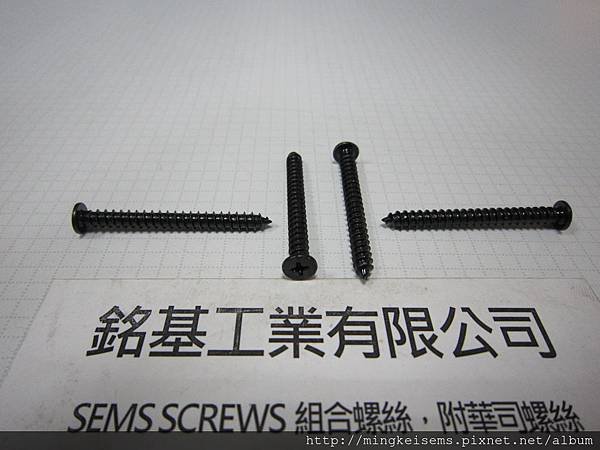 緊固件螺絲 FASTENER SCREWS I頭自攻牙尖尾螺絲 M4X40  I HEAD SELF TAPPING SCREWS