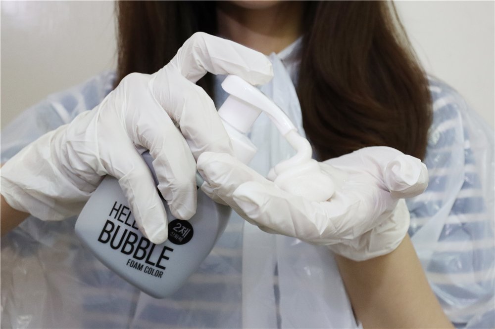 韓國hello bubble泡沫染髮劑！巧克力棕 6N