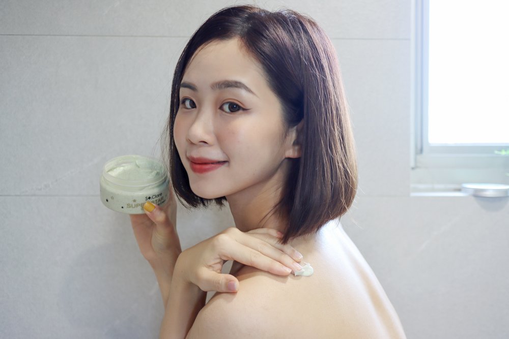 〖 保養 〗St.Clare 聖克萊爾 超級巨星美體磨砂膏 拒當樹皮女孩 露背裝準備穿起來 ｜身體磨砂膏推薦 (12).jpg