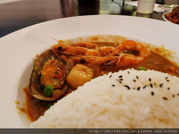 金色三麥-海鮮咖哩飯