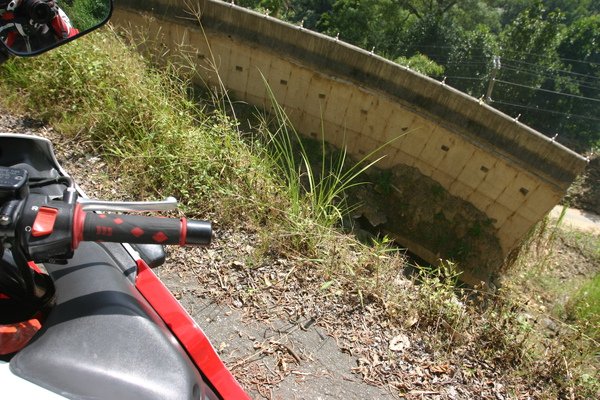 山美產業道路路基流失處