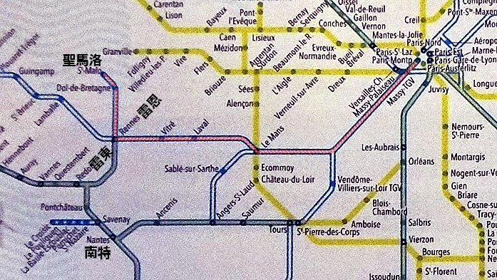 TGV MAP