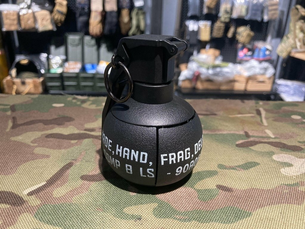 M67 玩具手榴彈 蘋果 彈簧動力 撞擊式 台北槍店 生存遊戲專賣 義勇兵 插銷.jpg
