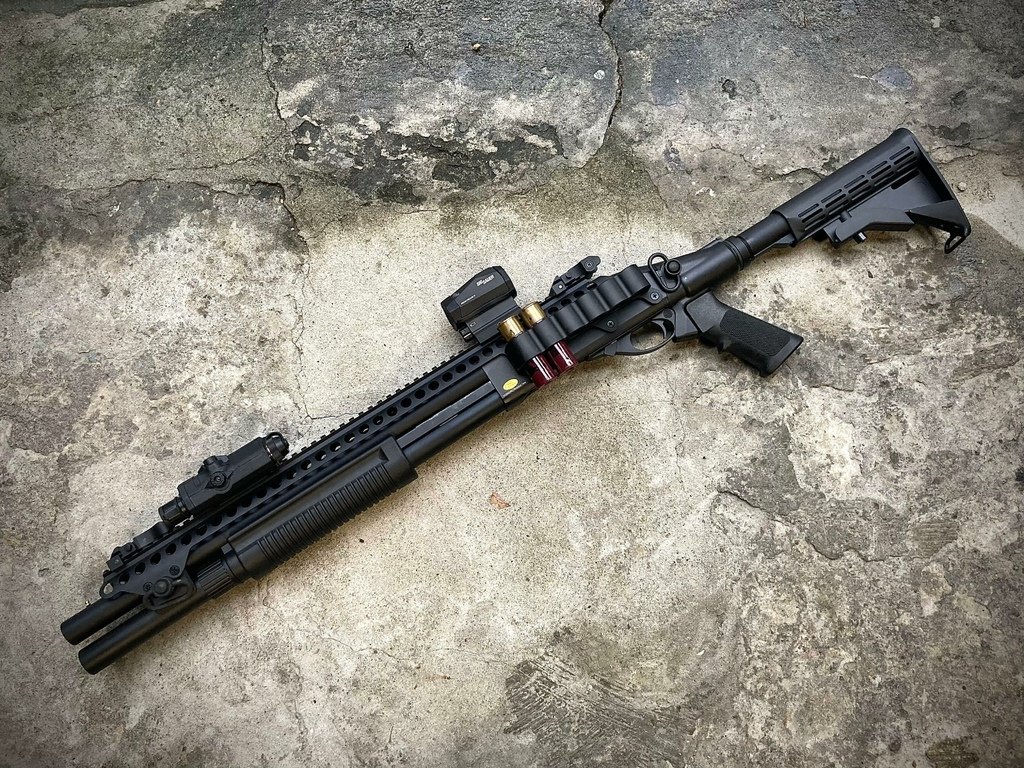 Matador鬥牛士 M870 SSG 殲滅者MOD1 瓦斯霰彈槍 散彈槍 金鷹 MARUI 系統 台北槍店 生存遊戲專賣 義勇兵.jpg