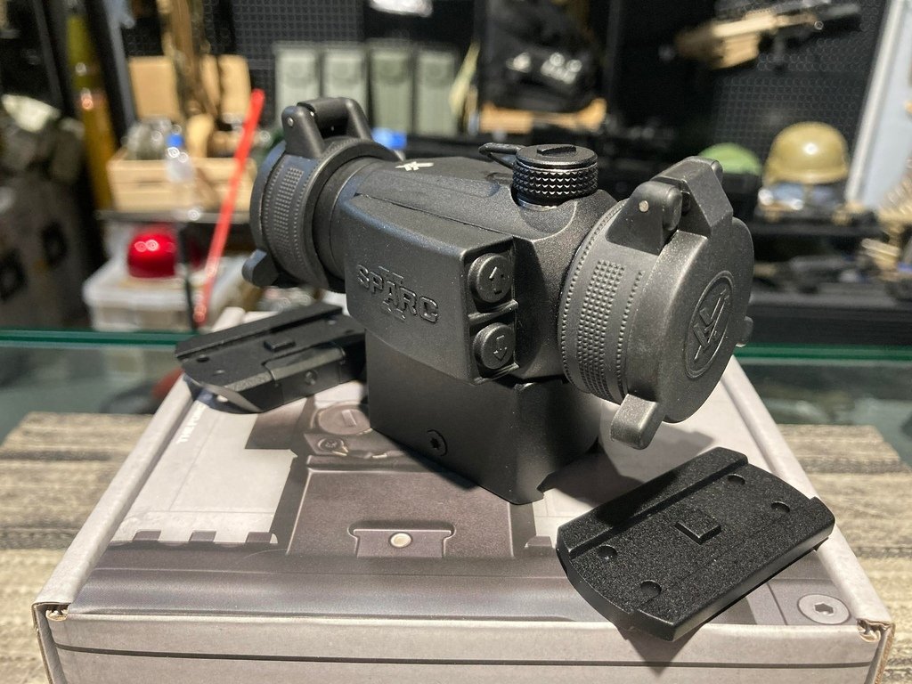 VORTEX SPARC II 1x22mm 2MOA RED DOT 內紅點 快瞄 台北槍店 生存遊戲專賣 義勇兵 十段亮度選擇, 8可見2NV.jpg