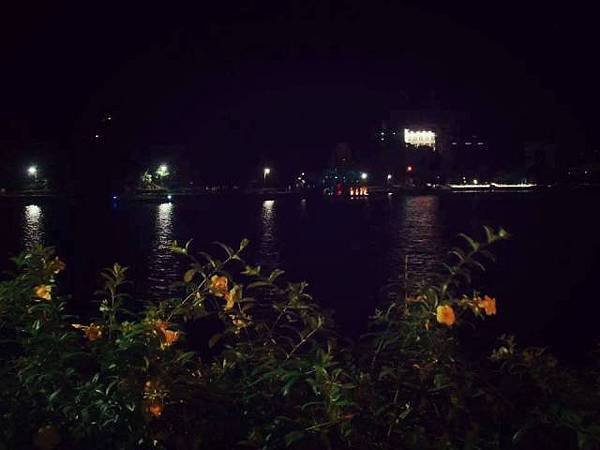 碧湖夜景