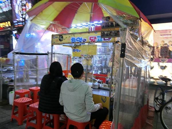 韓國釜山-電影街夜市