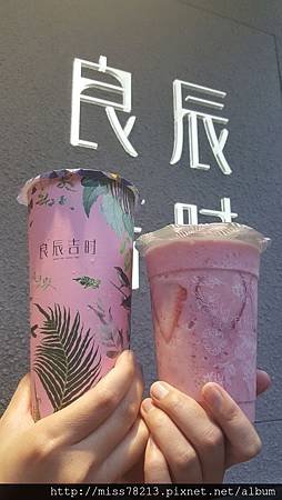 台北東區必喝【良辰吉時 茶飲專門店】藝人納豆開的店 食尚玩家推薦 東區必喝飲料漸層紅茶鮮奶嘉明鮮乳