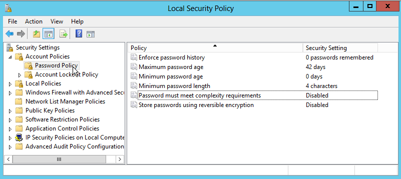 LocalSecurityPolicy