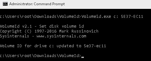 cmd_volume_id